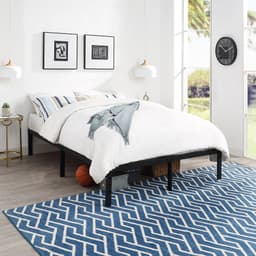 ATLANTIC home collection Metallbett Rafael | Schwarz