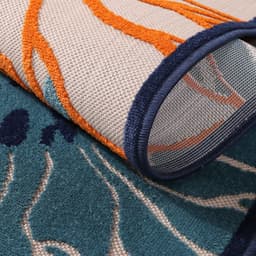 Sanat Teppich Floral 2 Outdoor | Mehrfarbig