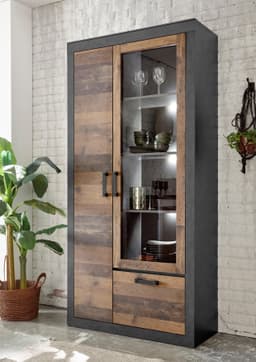 Home affaire Vitrine BROOKLYN | Holztöne
