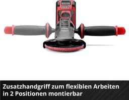 Einhell Akku-Winkelschleifer TP-AG 18/125 F Li BL-Solo | Rot