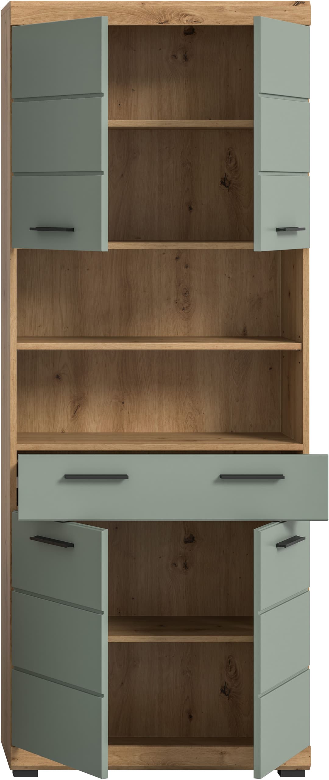 welltime Hochschrank SIENA | Holztöne