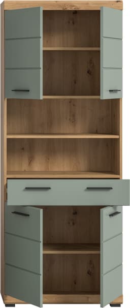 welltime Hochschrank SIENA | Holztöne