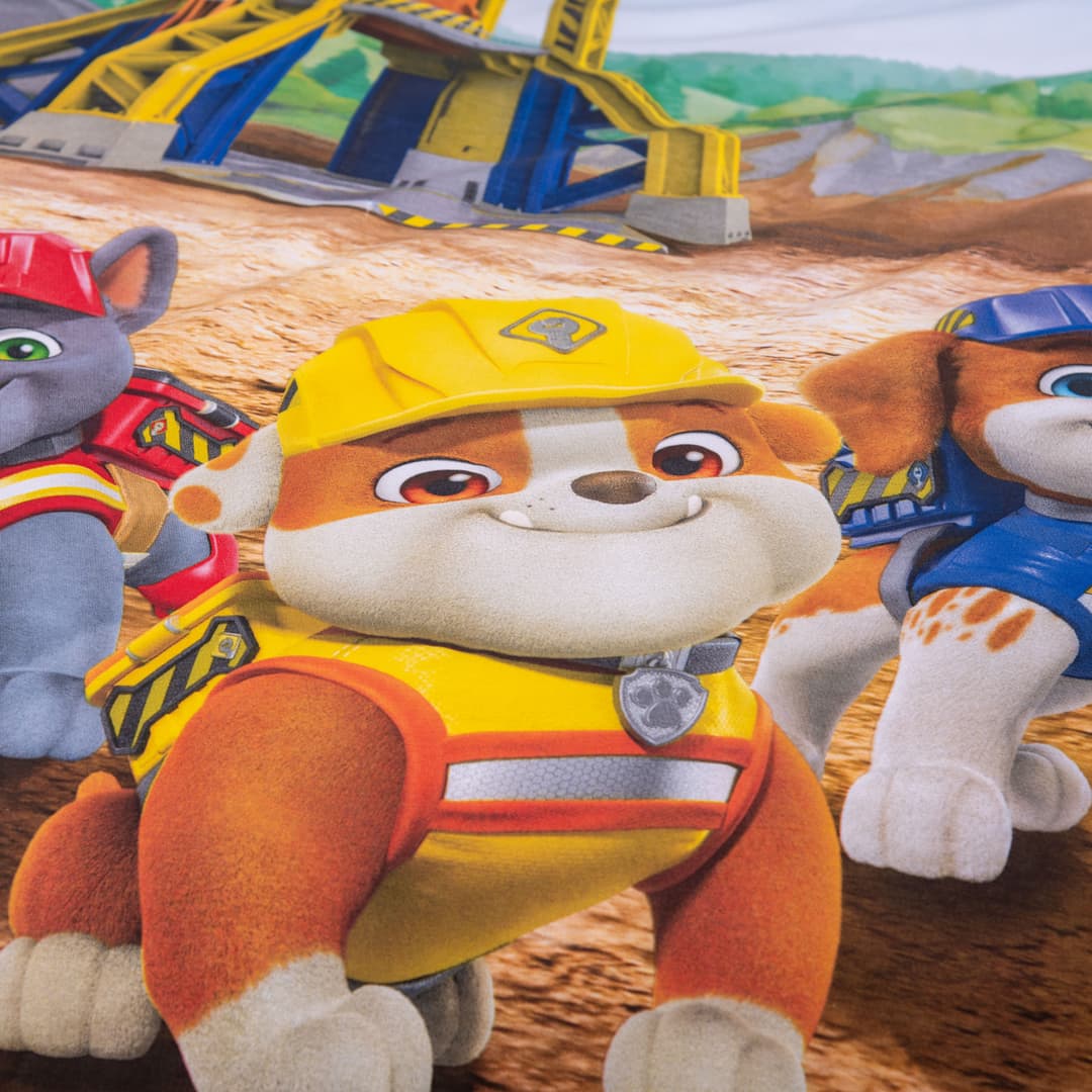 PAW PATROL Bettwäsche Paw Patrol Rubbel&Crew | Mehrfarbig