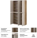 OTTO home Schuhschrank Criss | Beige 3