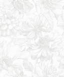 Art for the home Vliestapete Soft Blush Dahlia | Grau