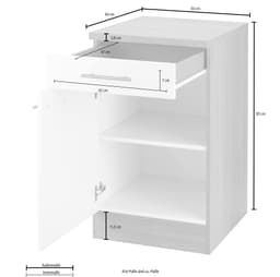 OPTIFIT Unterschrank Kalmar | Holztöne