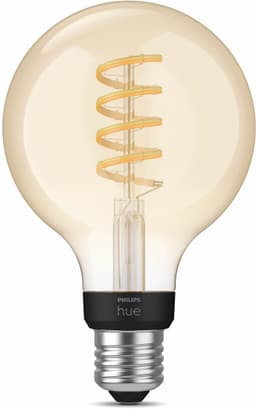 Philips Hue LED-Filament White Ambiance Globe G93 | Weiß