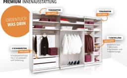 STAUD Schwebetürenschrank Sinfonie Plus | Weiß