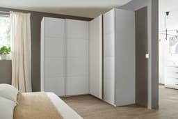 rauch Schwebetürenschrank QUADRA | Weiß