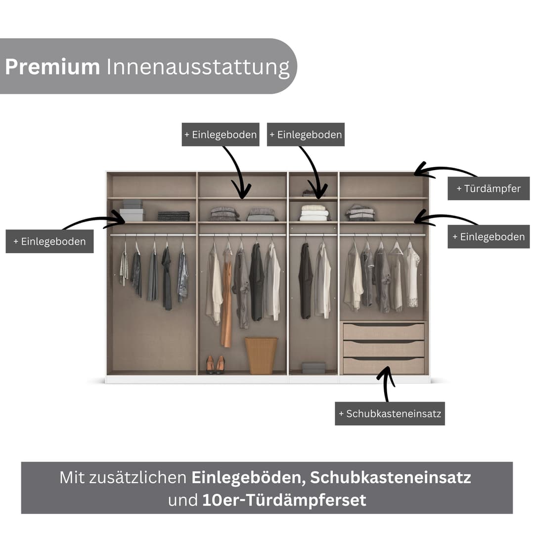 rauch Kleiderschrank AVOLA | Beige