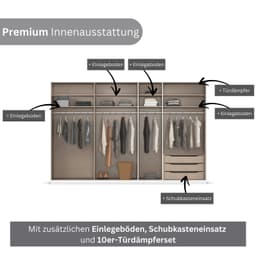 rauch Kleiderschrank AVOLA | Beige