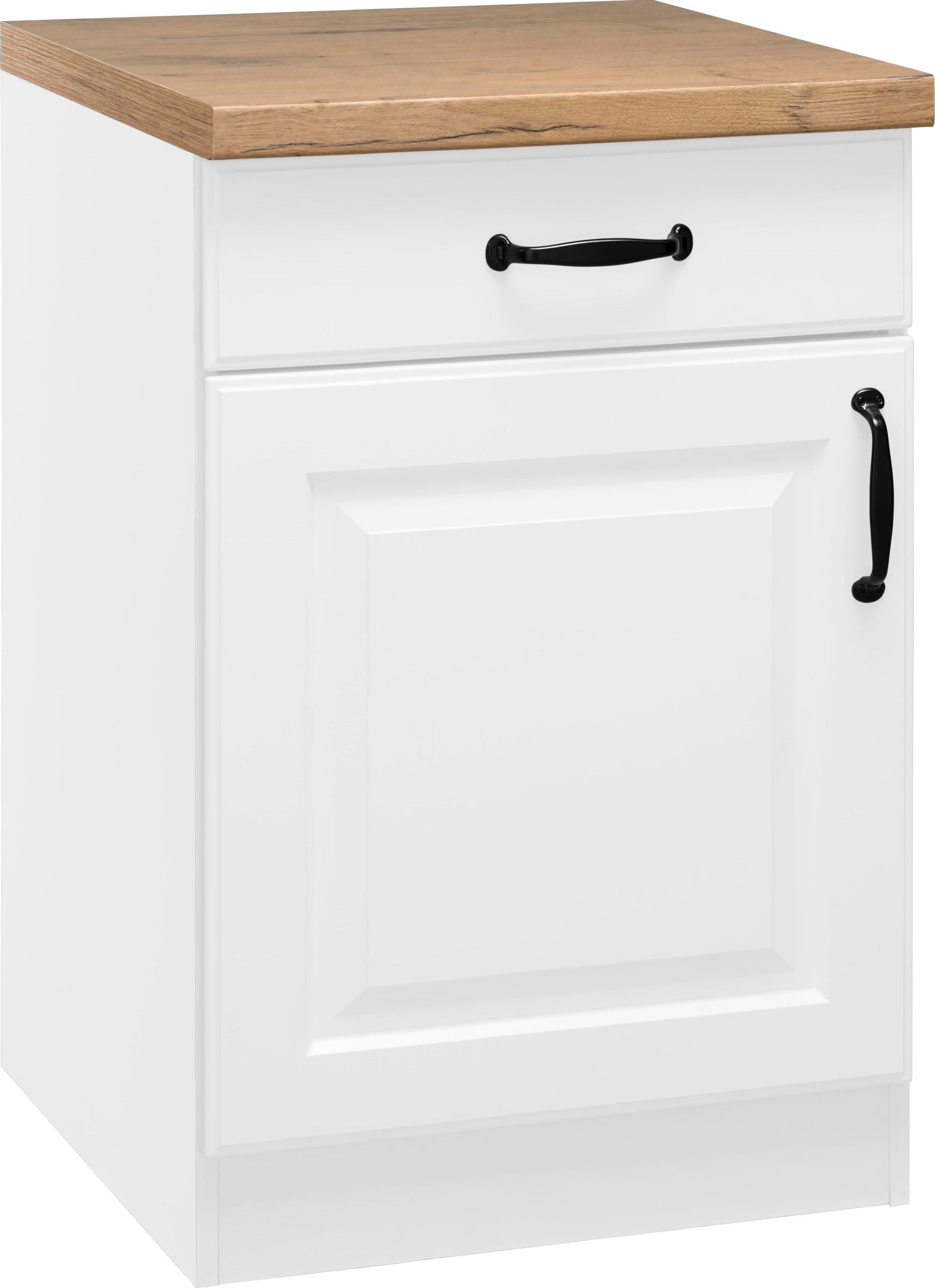wiho Küchen Unterschrank Erla | Weiß