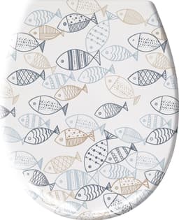 Kleine Wolke WC-Sitz Sardinas | Mehrfarbig
