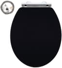 WENKO WC-Sitz Bambusa Black | Schwarz 3