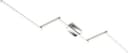 Briloner Leuchten LED Deckenleuchte STAFF | Silber