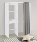 Demeyere GROUP Vorhang-Schrank Chicago | Weiß