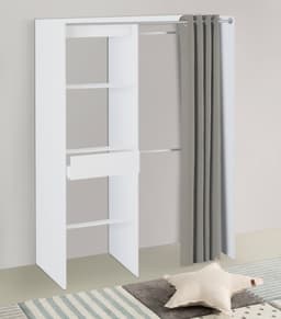 Demeyere GROUP Vorhang-Schrank Chicago | Weiß