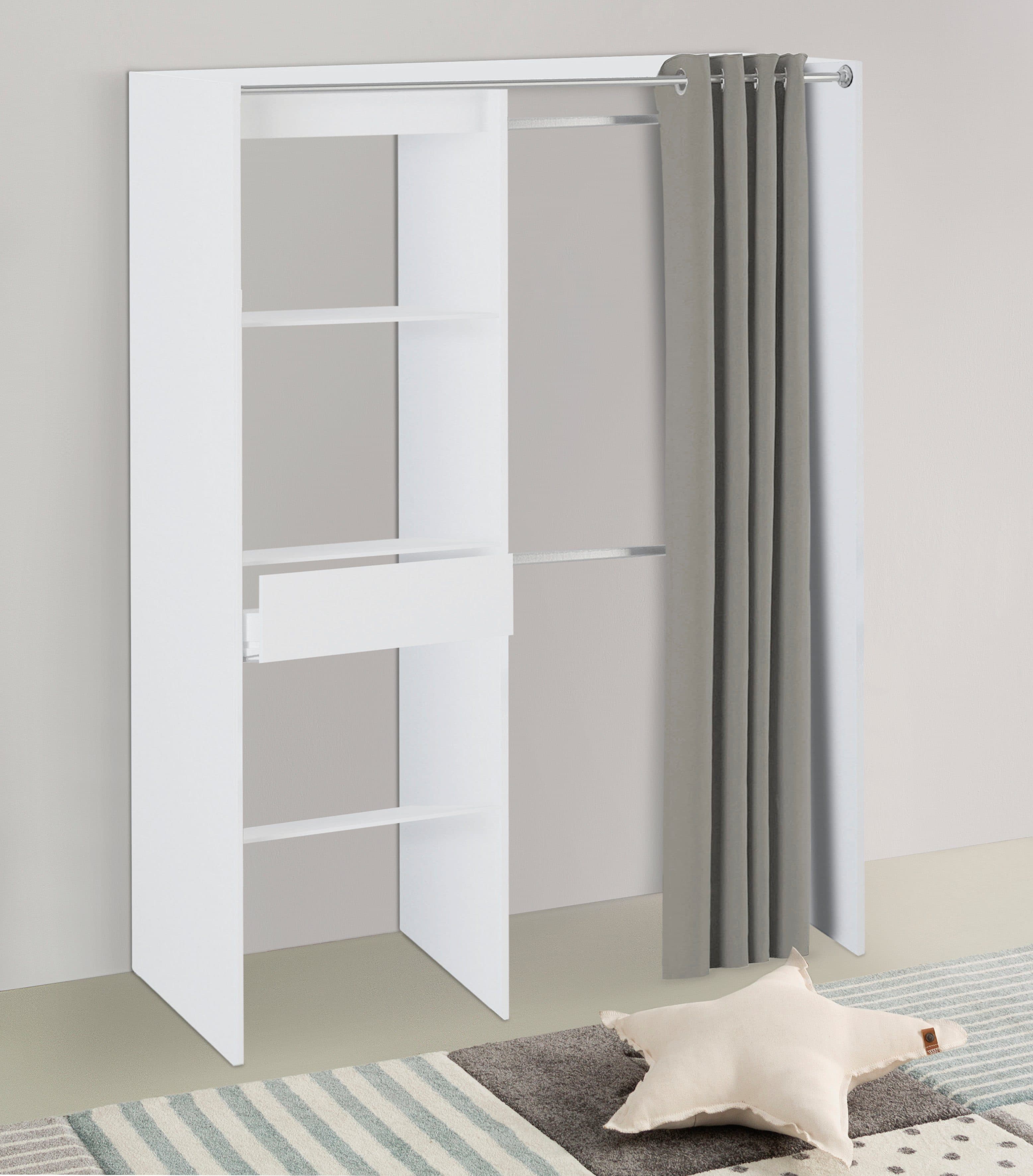 Demeyere GROUP Vorhang-Schrank Chicago | Weiß