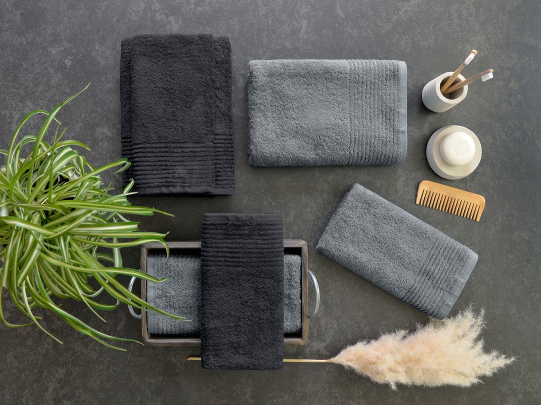 Dyckhoff Handtuch Set Brillant | Grau