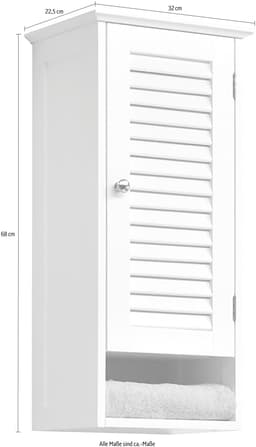 Saphir Hängeschrank Quickset 928 | Weiß