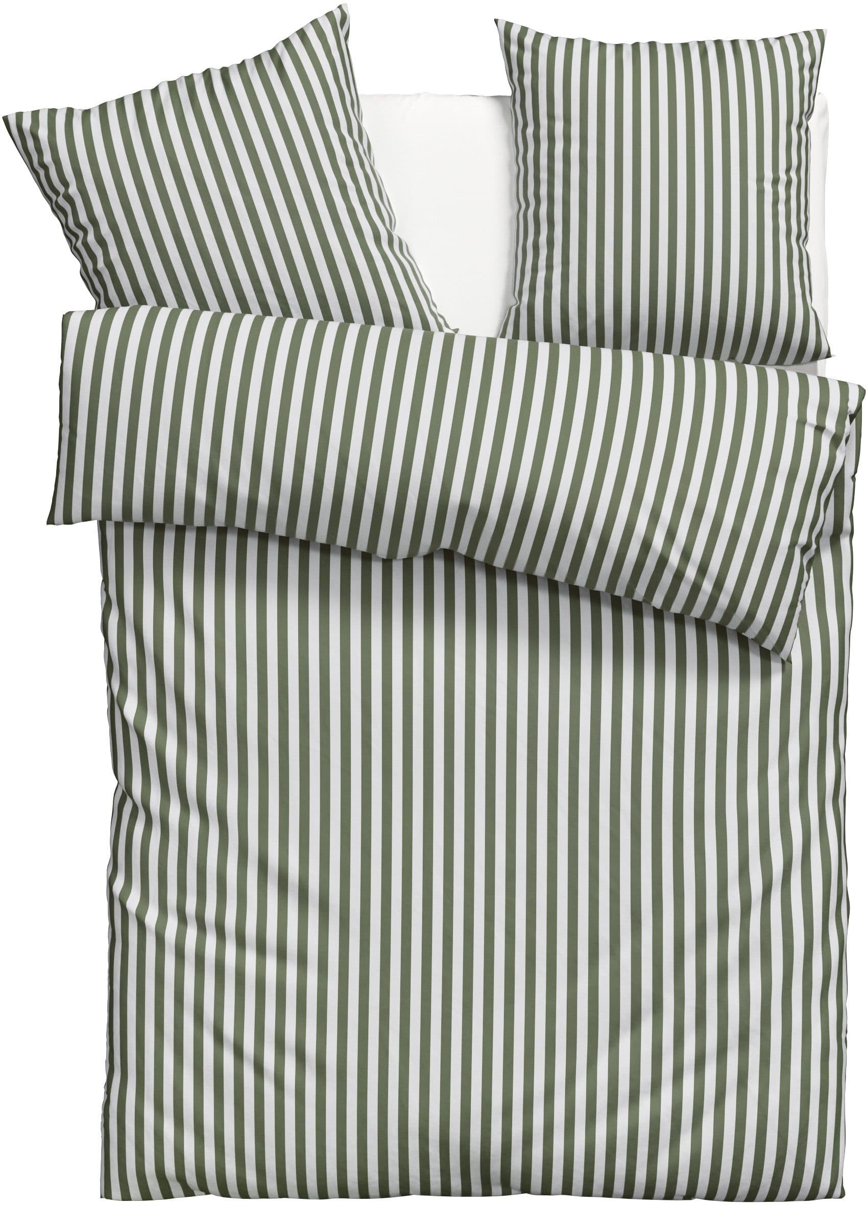 LeGer Home by Lena Gercke Bettwäsche Linnea | Grün