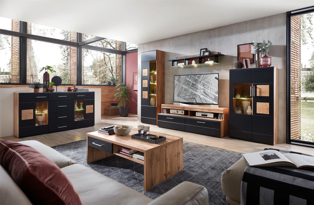 Innostyle Sideboard Sonate | Schwarz