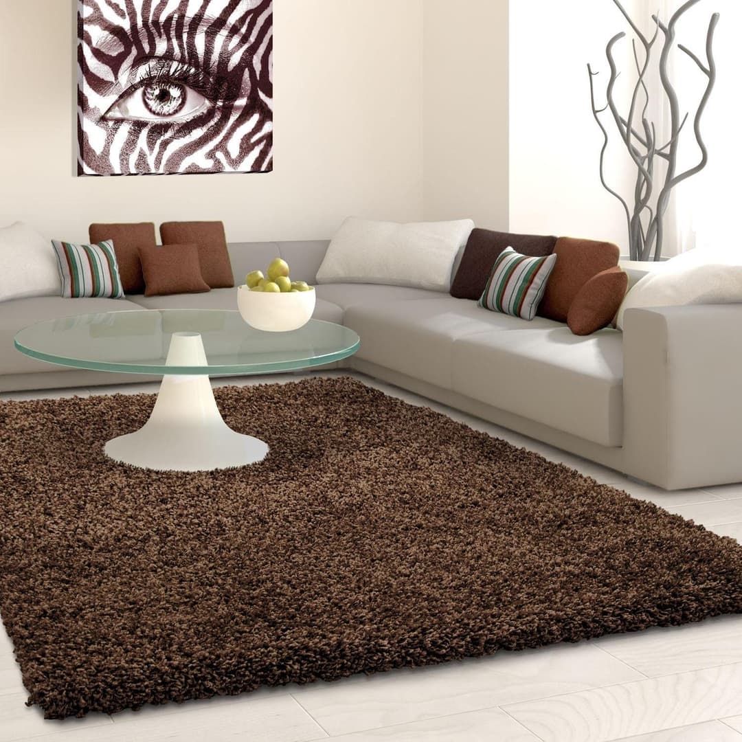 Ayyildiz Teppiche Hochflor-Teppich Life Shaggy 1500 | Braun