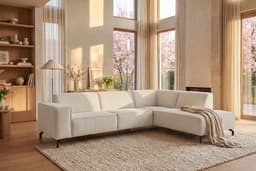 Home affaire Ecksofa LORCAN | Beige