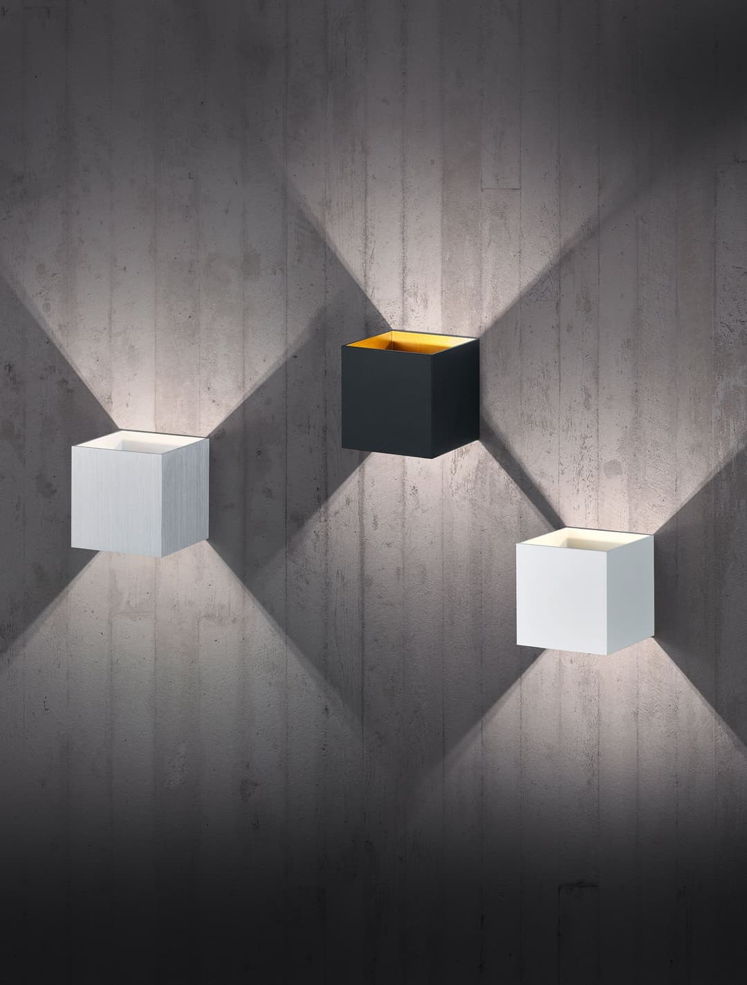 TRIO Leuchten LED Wandleuchte Louis | Schwarz