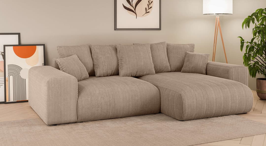 Home affaire Ecksofa LAKESIDE | Braun