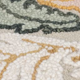 FLAIR RUGS Daphne Floral Wollteppich | Rosa