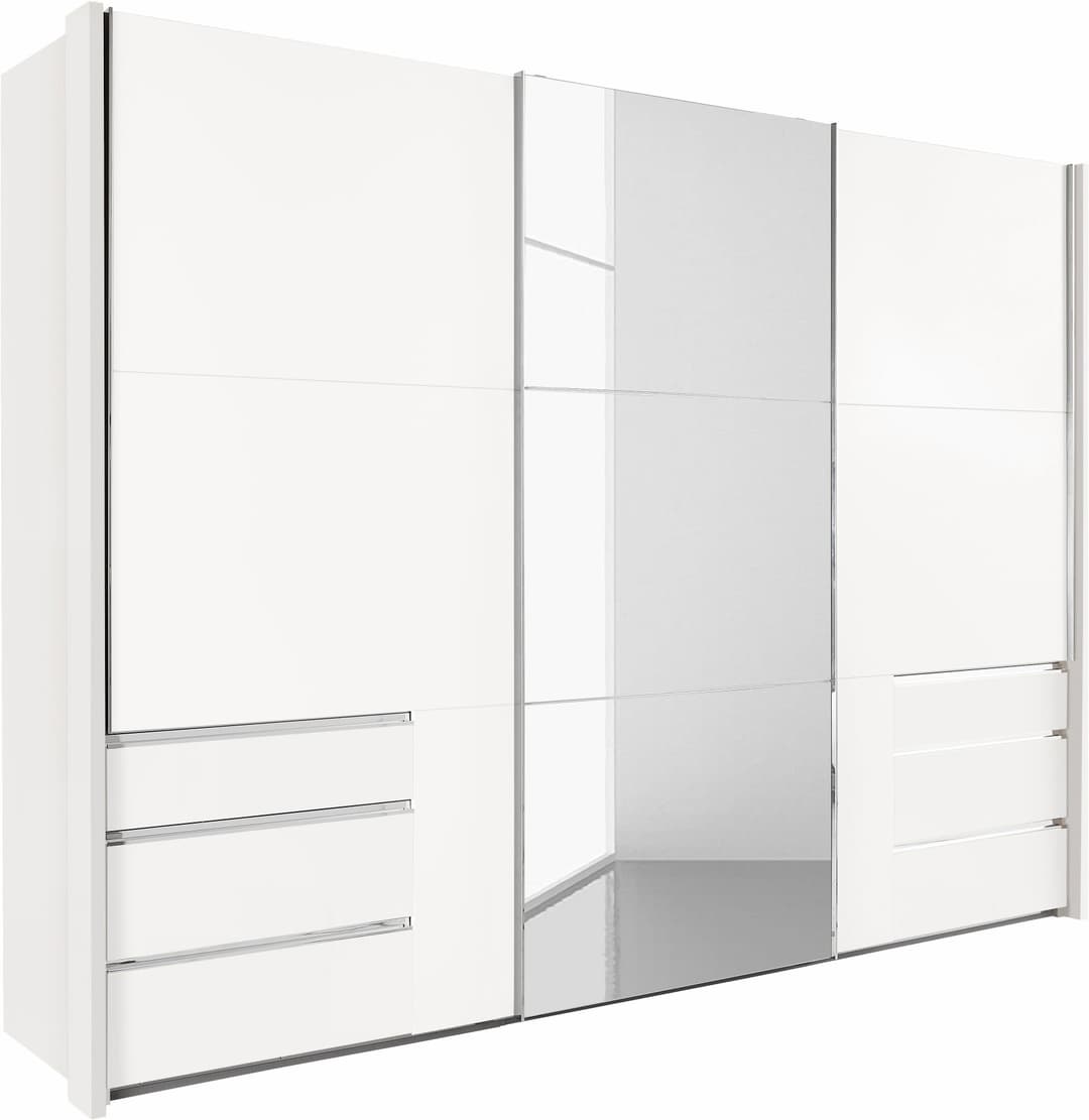 Wimex Schwebetürenschrank Level by fresh to go | Weiß