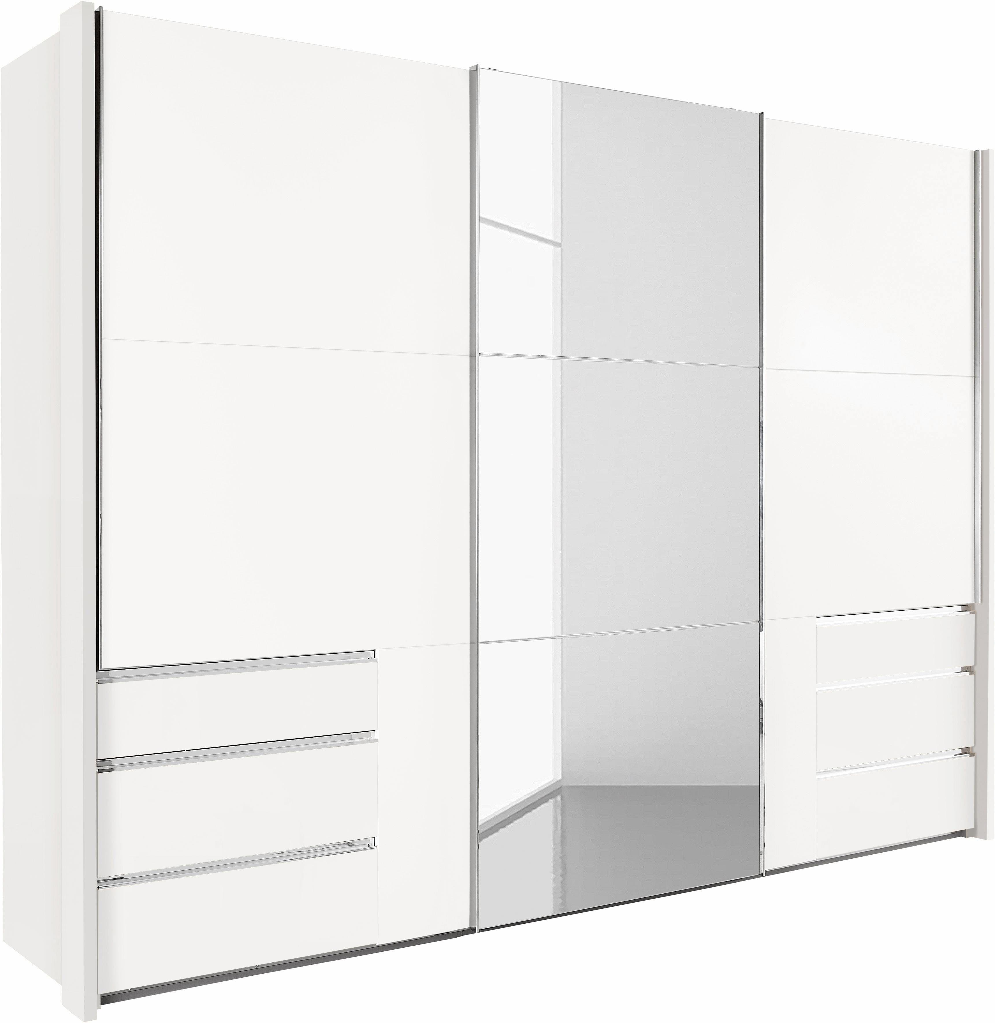 Wimex Schwebetürenschrank Level by fresh to go | Weiß