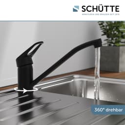 Schütte TASSONI Spültischarmatur | Schwarz