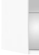 priess Eckkleiderschrank Malaga | Weiß 5
