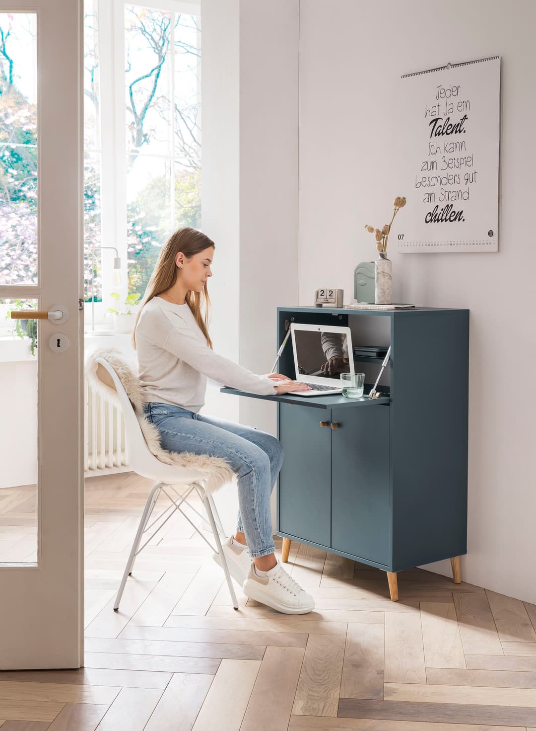 Schildmeyer Schreibtisch Serie 500 | Grau