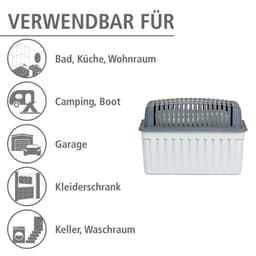 WENKO Luftentfeuchter Grau 1 KG | Grau