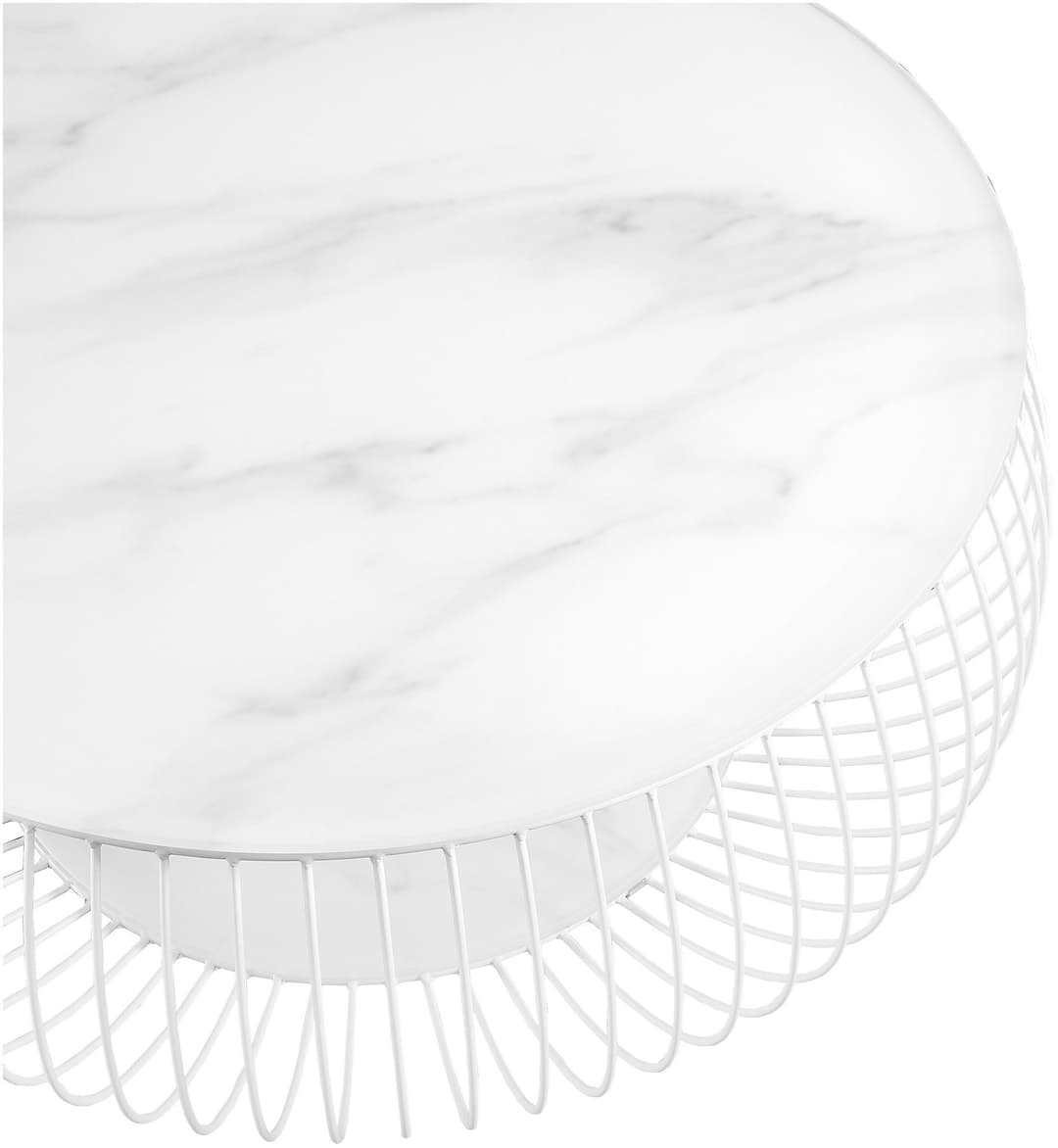 SalesFever Couchtisch Coffeetable | Weiß