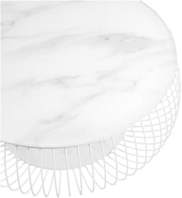SalesFever Couchtisch Coffeetable | Weiß