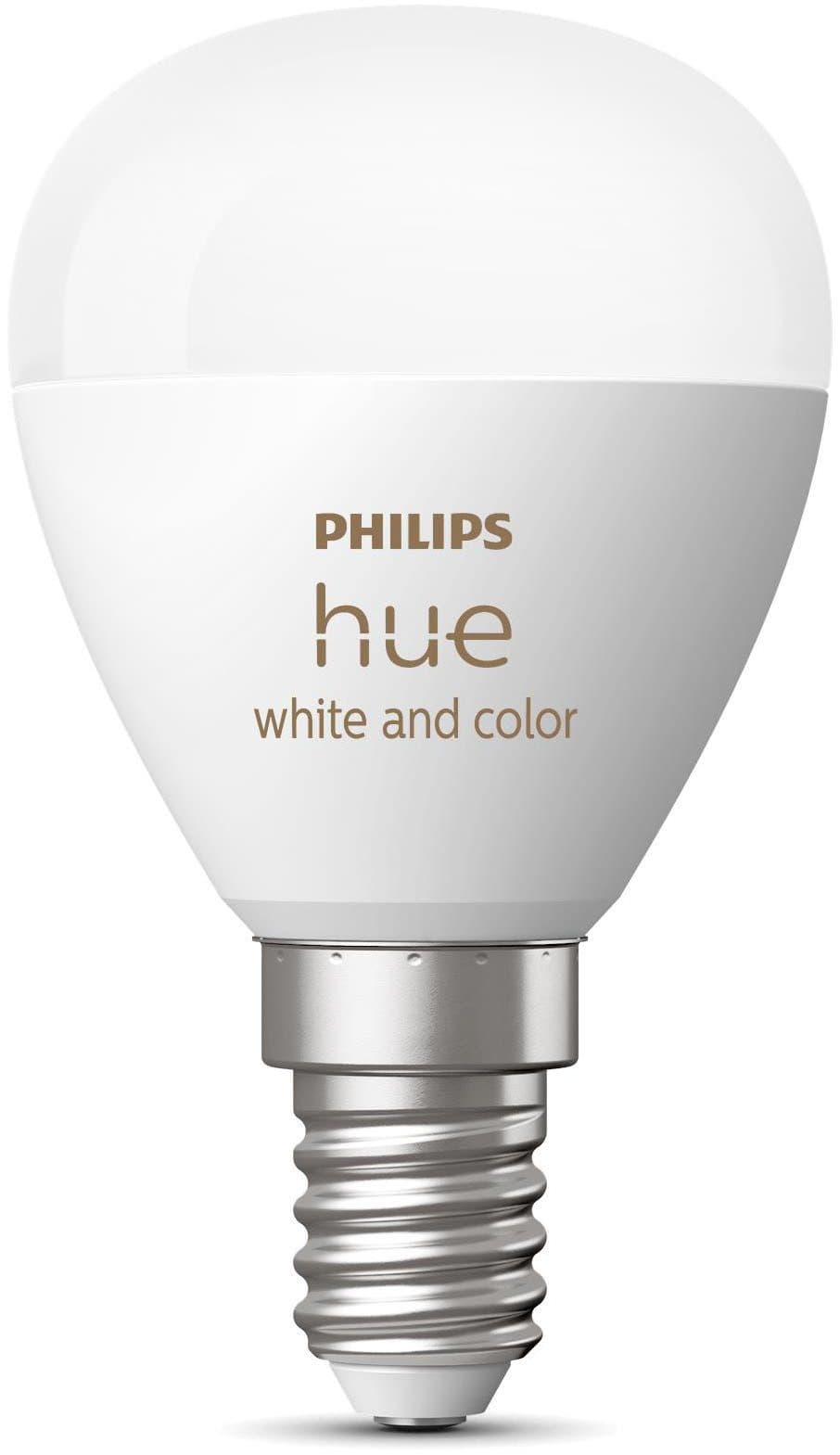 Philips Hue LED-Leuchtmittel White & Color Ambiance Luster | Weiß