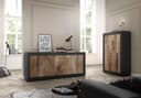 Home affaire Highboard Basic | Schwarz 4