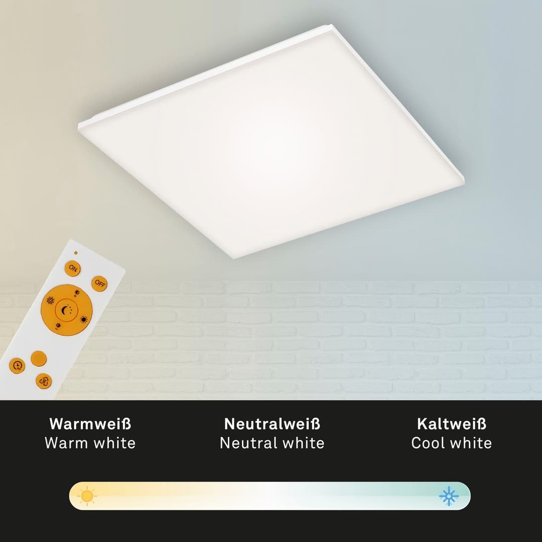 Briloner Leuchten LED Panel | Weiß