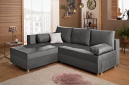 Home affaire Ecksofa Italia | Grau