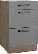 wiho Küchen Unterschrank Elba | Braun