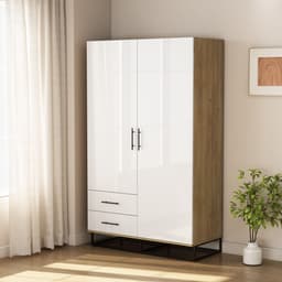 OTTO home Kleiderschrank Luca Kommode Schrank Schlafzimmer | Weiß