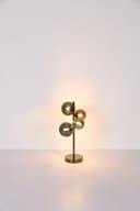 GLOBO LIGHTING LED Tischleuchte RIHA | Grau 2