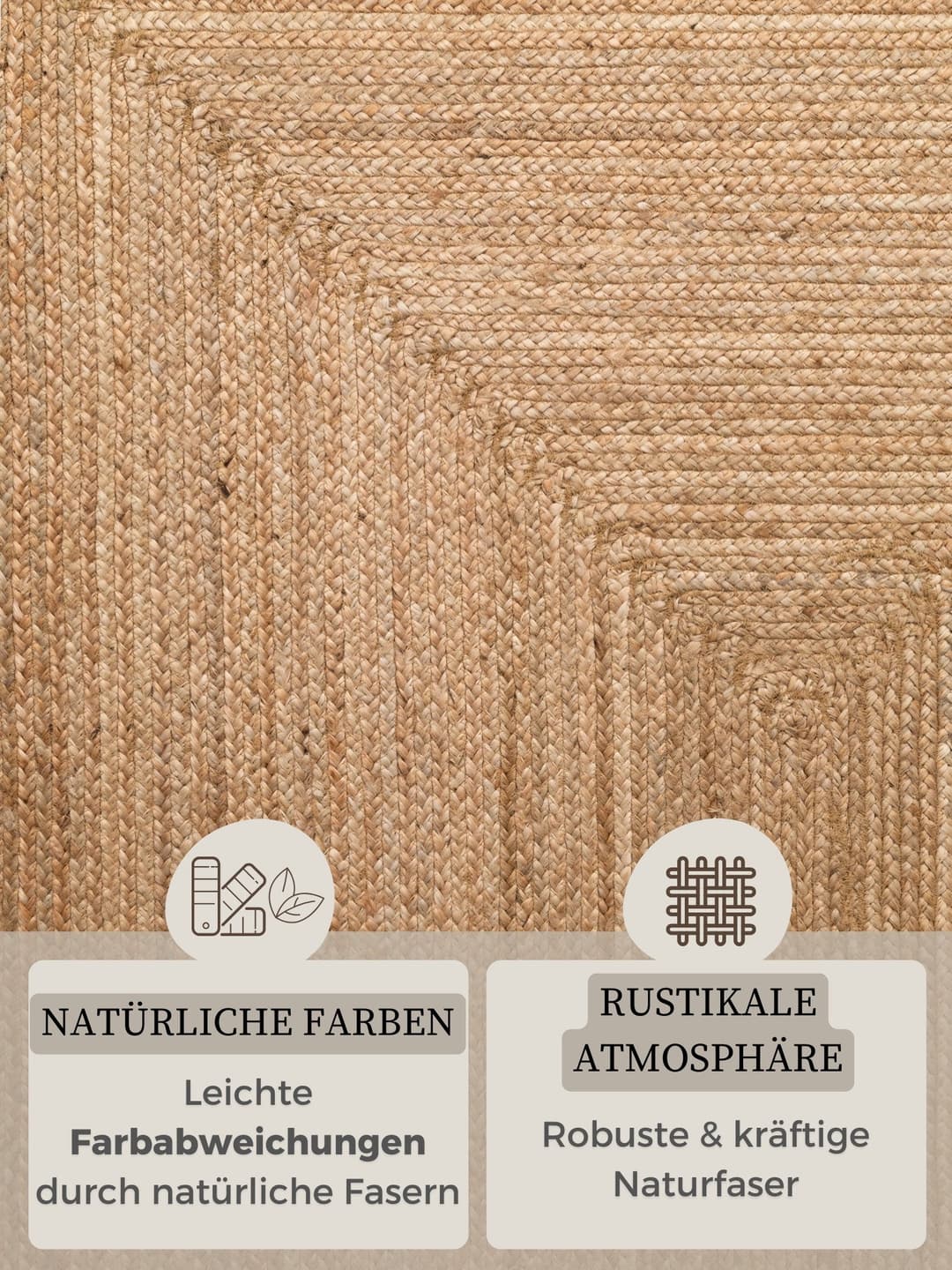 HANSE Home Teppich Juno | Braun