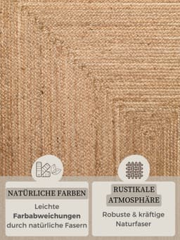 HANSE Home Teppich Juno | Braun
