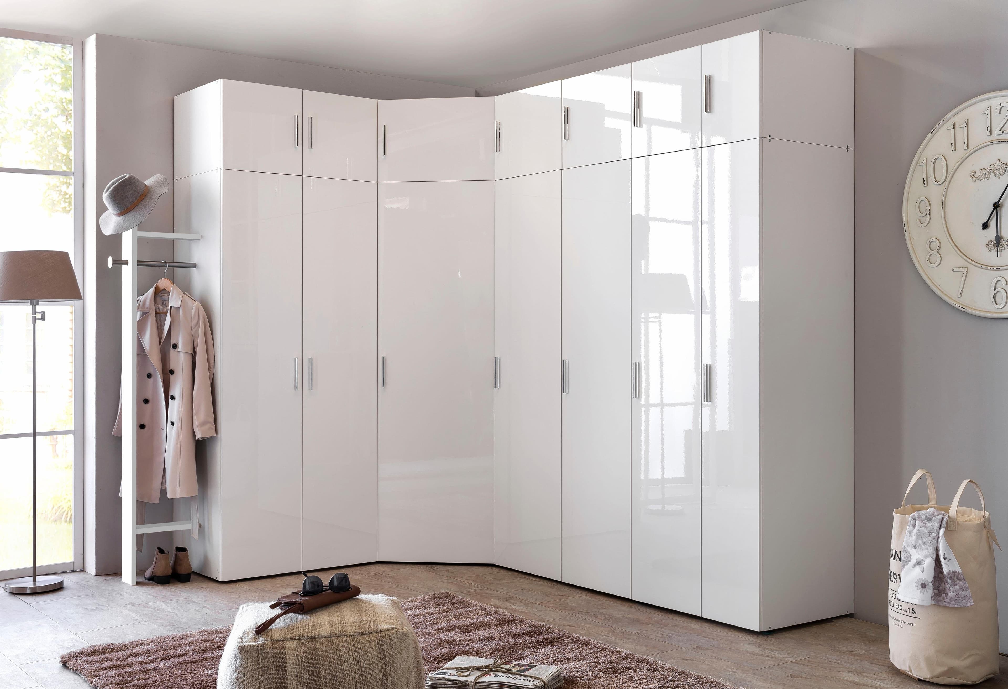 Wimex Drehtürenschrank Malta | Weiß