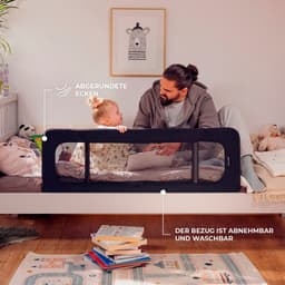 Kinderkraft Guard and Dream Bettschutzgitter | Grau